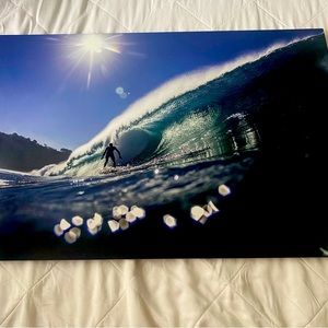 Black’s Beach Surfer on Metal 20 x 30”